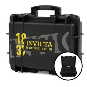 Invicta 8-Slot Dive Impact Watch Case, 1837, Black (DC8-1837BLK)